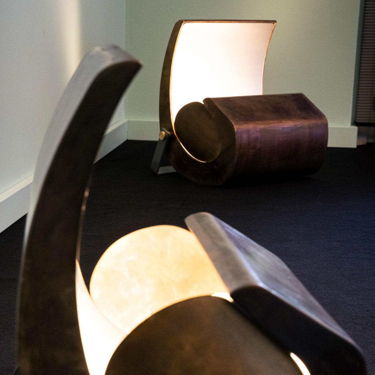 Escargot Floor Lamp by Nemo Floor Lamps